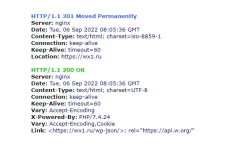 Настройка редиректов с помощью index.php, index.html, index.htm